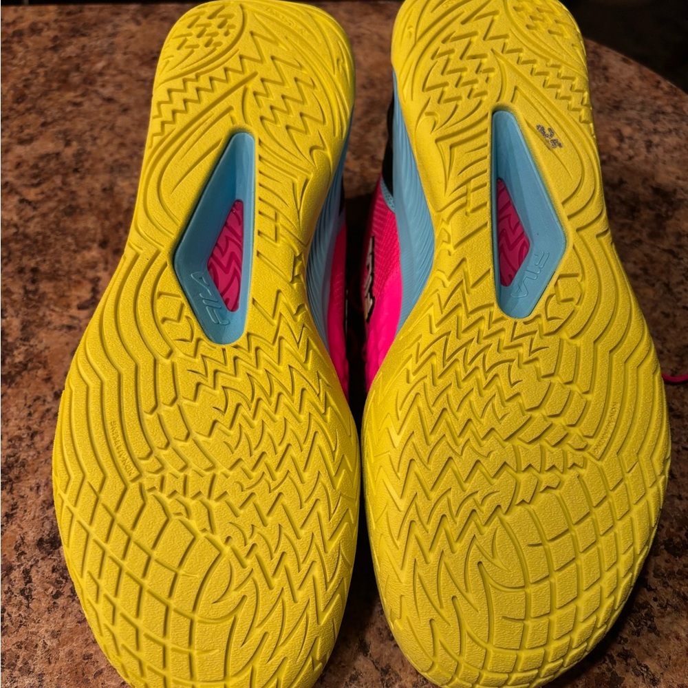 Never worn with tags…Fila Women's Pink and Blue Athletic Shoes - Picture 5 of 6
